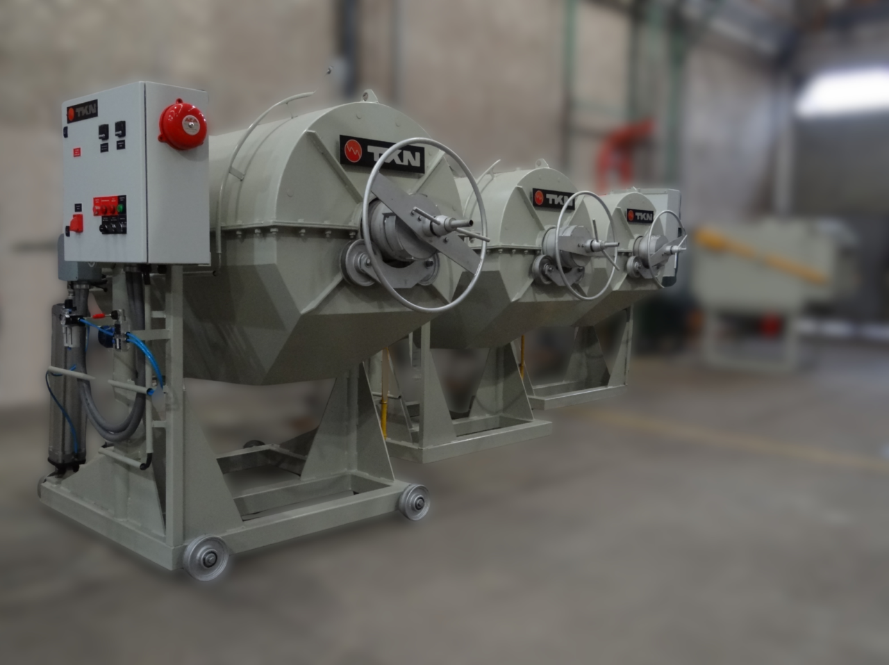 Rotary retort furnance
